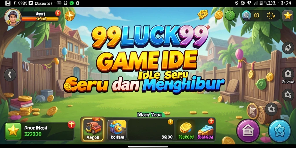 Tampilan gameplay <strong>99LUCK99</strong> yang menampilkan pengelolaan sumber daya.