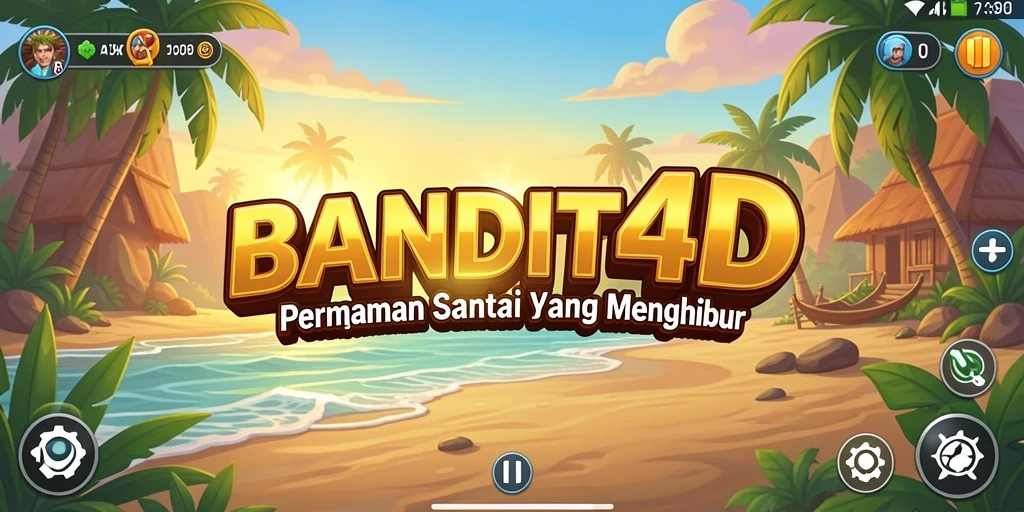 Tampilan menarik dari gameplay BANDIT4D yang penuh warna.