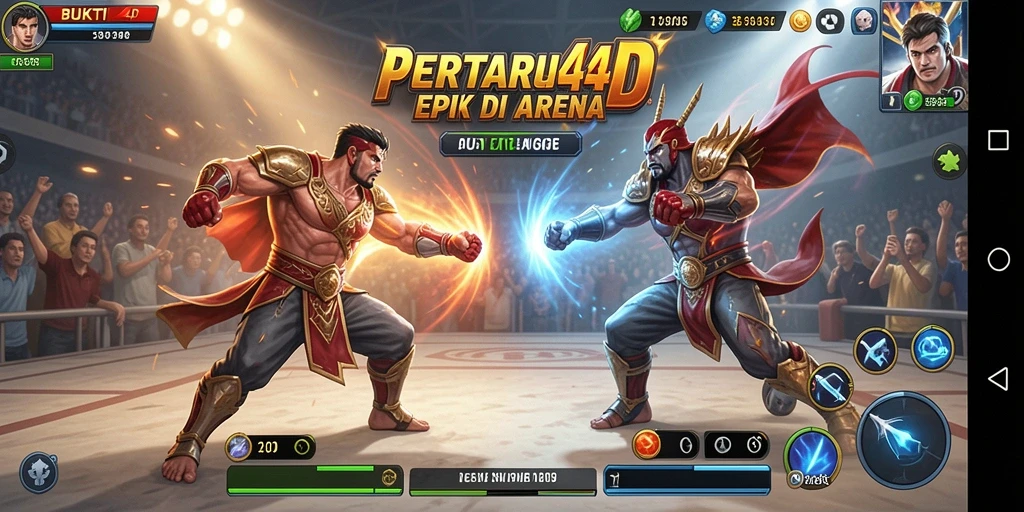 Gameplay seru BUKTI4D dengan pertarungan karakter yang beraneka ragam.