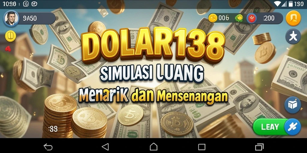 Tampilan gameplay menarik DOLAR138 dalam simulasi keuangan.