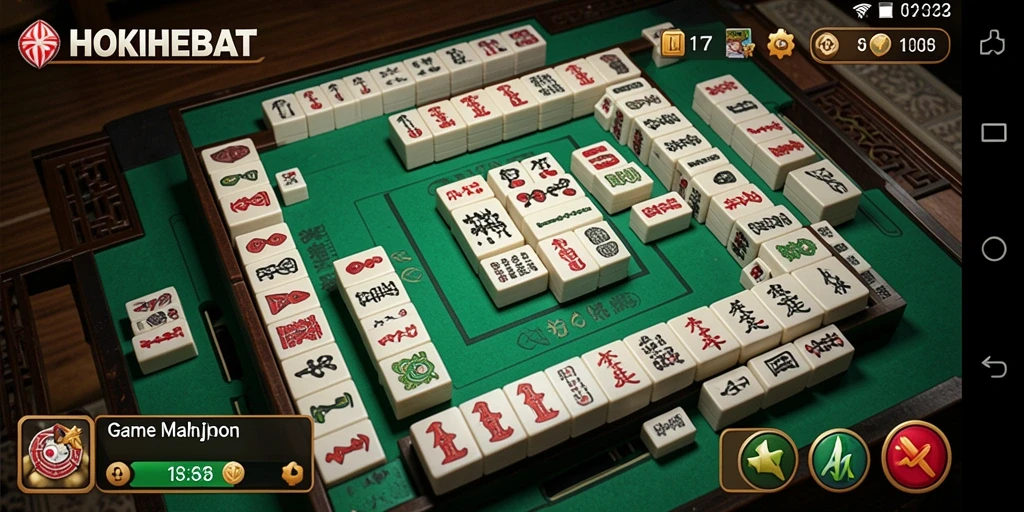 Tampilan gameplay HOKIHEBAT yang menawan dan menarik.