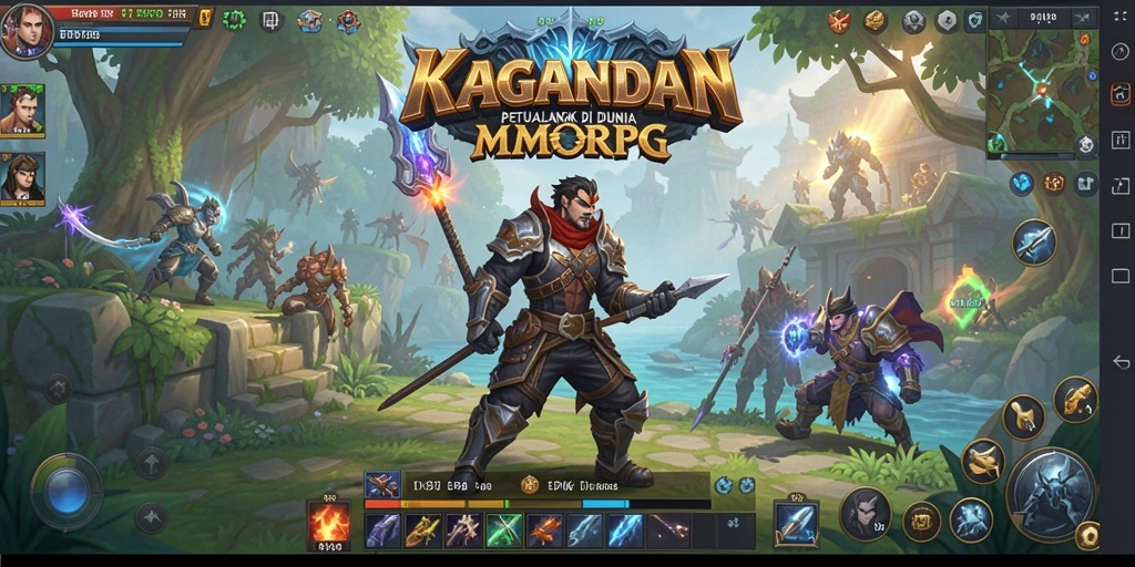 Tampilan gameplay KAGANDAN yang menakjubkan dan penuh aksi.