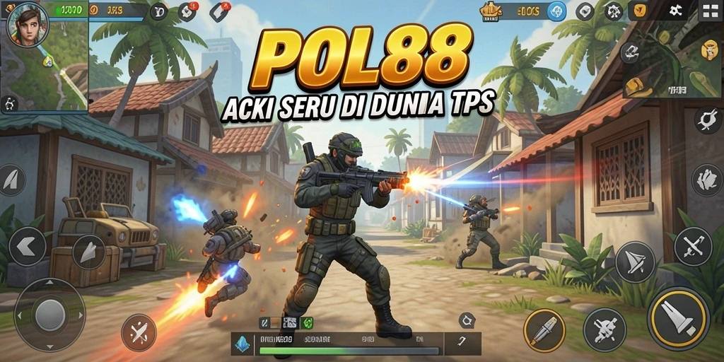 Screenshot POL88 menunjukkan aksi mendebarkan dalam permainan TPS.