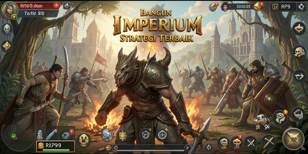 Tampilan gameplay RP99 yang menarik dan mendetail.