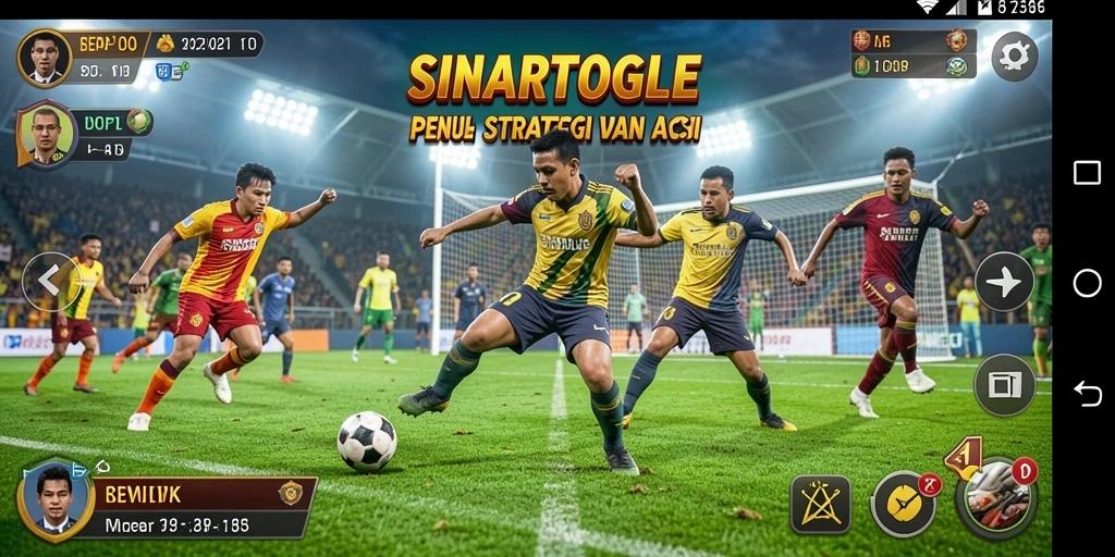 Tampilan gameplay seru dan realistis dari SINARTOGEL.