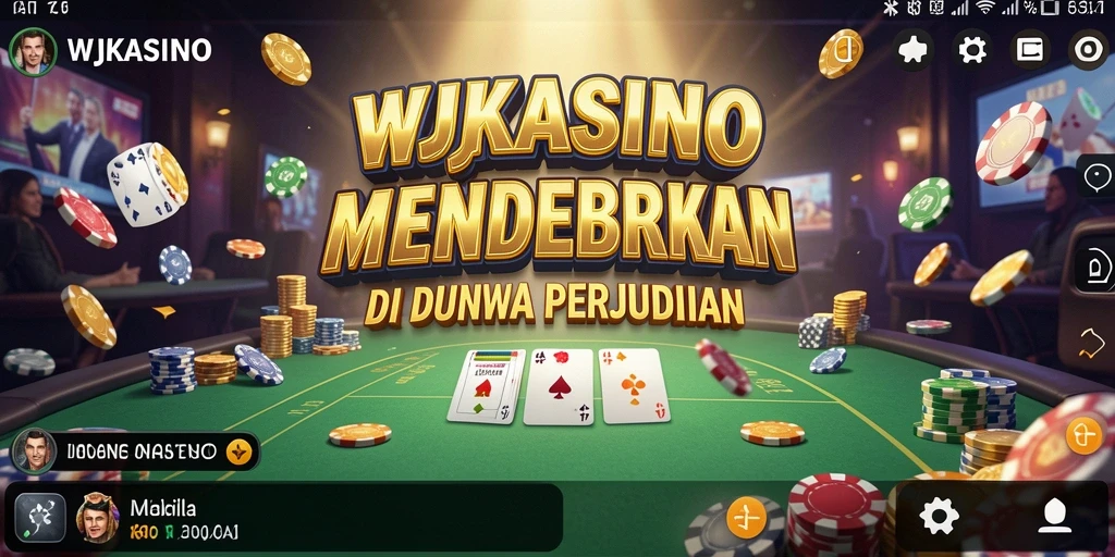 Tampilan mendebarkan dari gameplay WJKASINO yang penuh aksi.