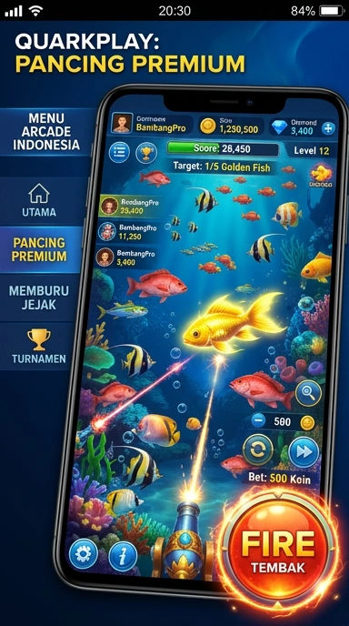 Proses pengunduhan aplikasi quarkplay yang cepat dan efisien.